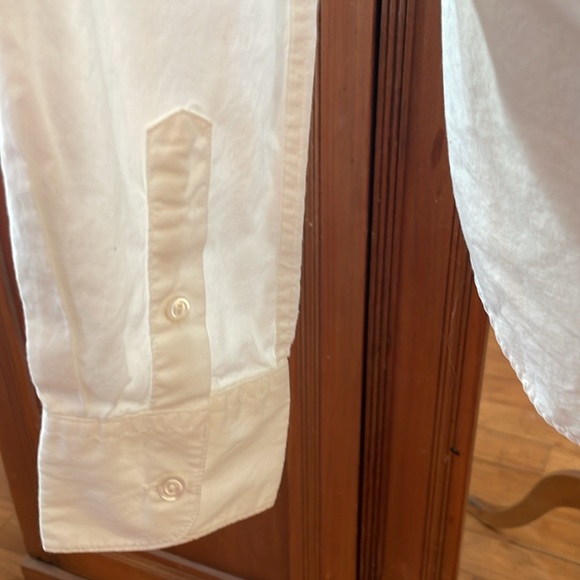 Vintage 90s the Limited white button-down shirt 100% cotton womens size M medium - Picture 6 of 10